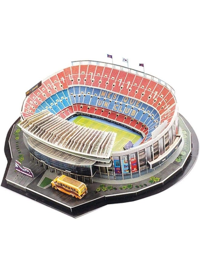 100-Piece 3D jigsaw Puzzle of Camp Nou Football Field - Image 1